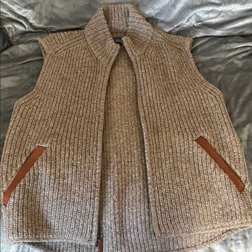 Makers of True Originals Brown Knit Vest